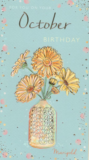 Picture of OCTOBER BIRTHDAY CARD